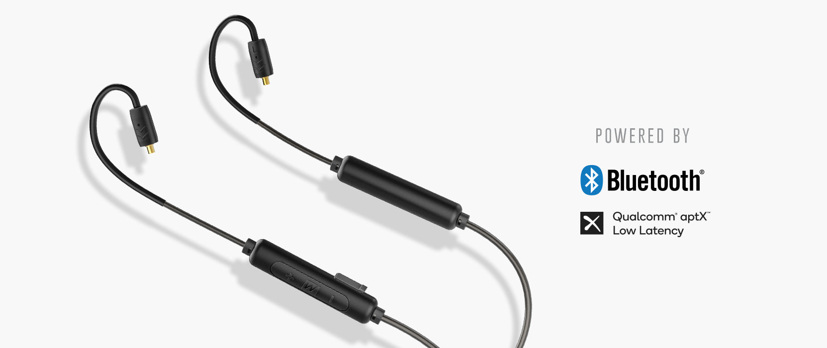 BTX2 MMCX Bluetooth cable powered by Qualcomm aptX technology